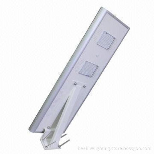 All-in-one solar powered garden light, 20W power working temperatures -30 to 70゜C